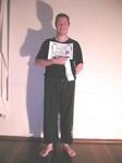 Joel - pleased the grading is over, and more pleased at his success!