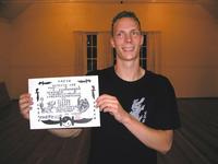 A competent - and happy - White Sash. Well done Andrew!