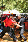 Master Hardy defending against a live blade