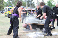 A smashing time while enjoying a bed of nails