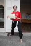 Linley, with her White Sash, and certificate