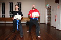 Tim and Doug, now Blue Sash level