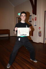 Alex Marziano - our new Green Sash student.